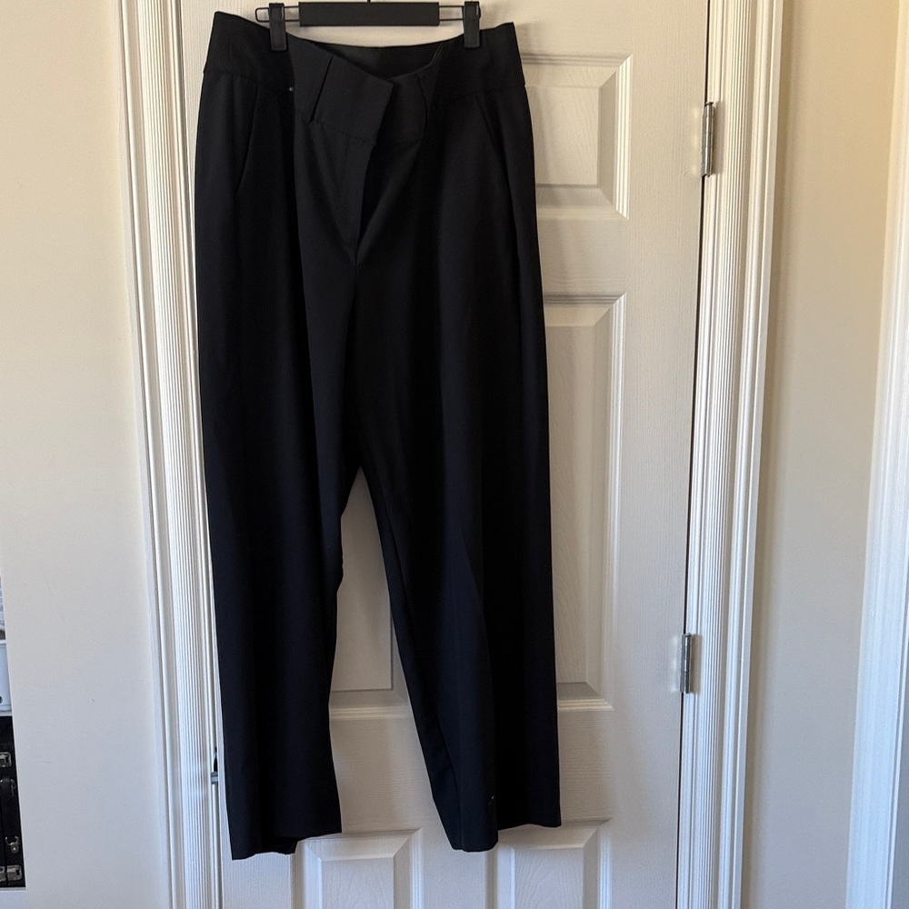 Lane Bryant women’s wide leg Black Dress Pants